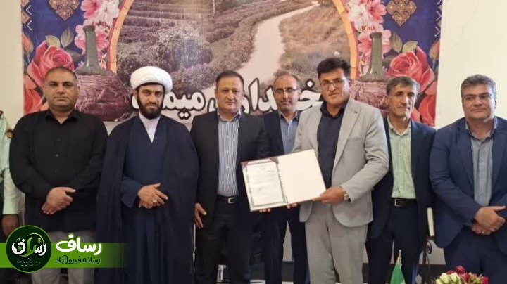 معارفه بخشدار جدید میمند